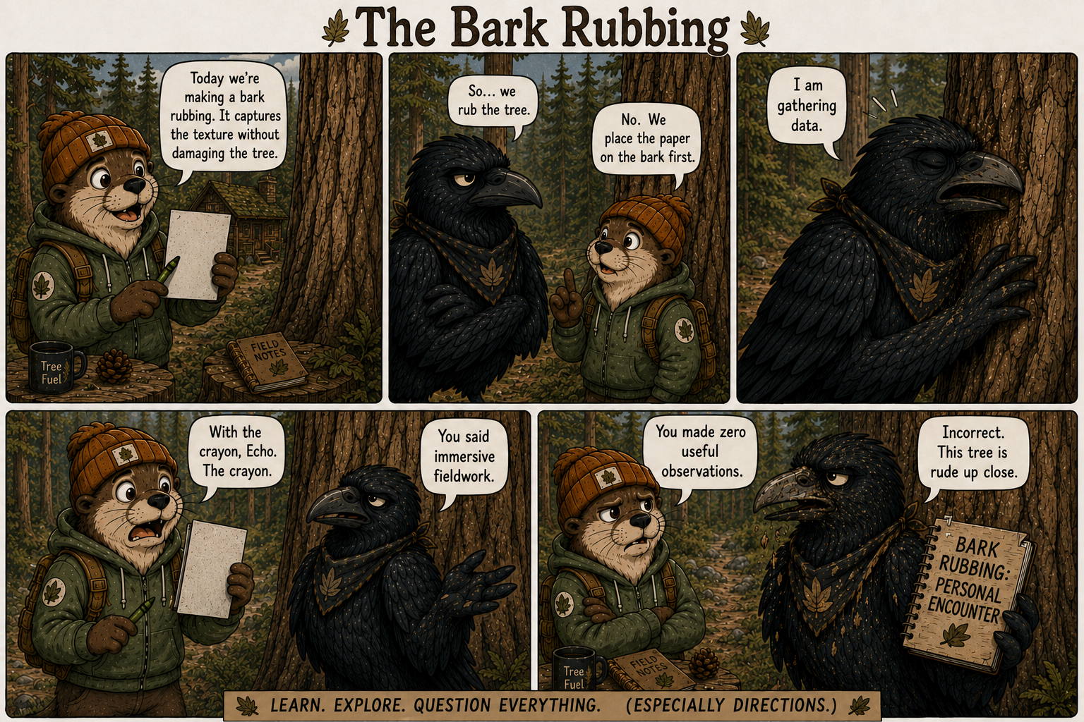 The Bark Rubbing