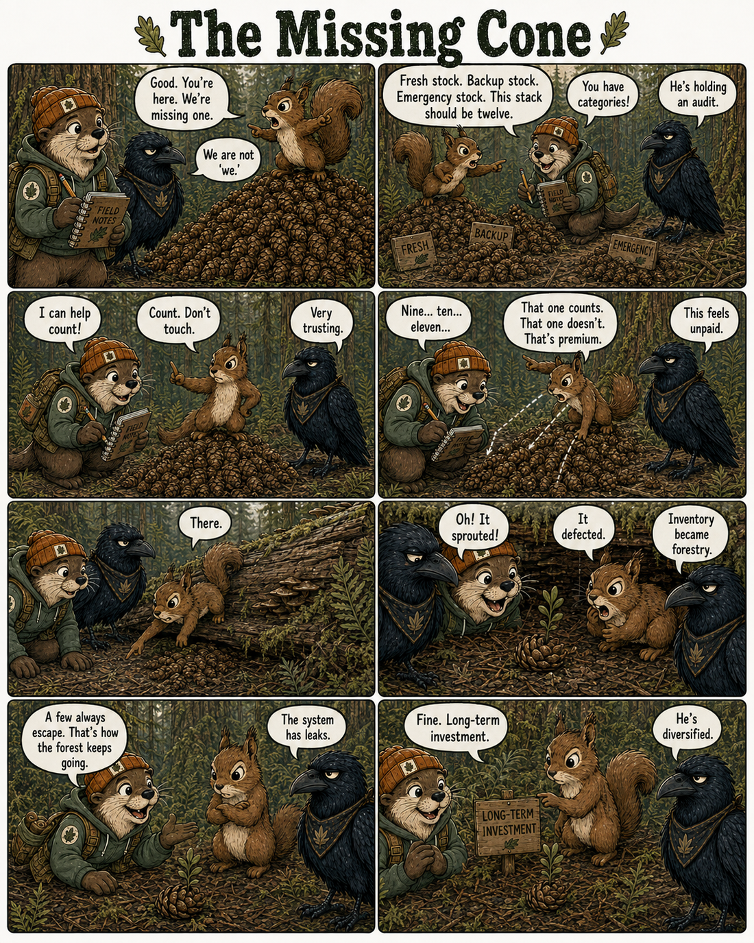 The Missing Cone