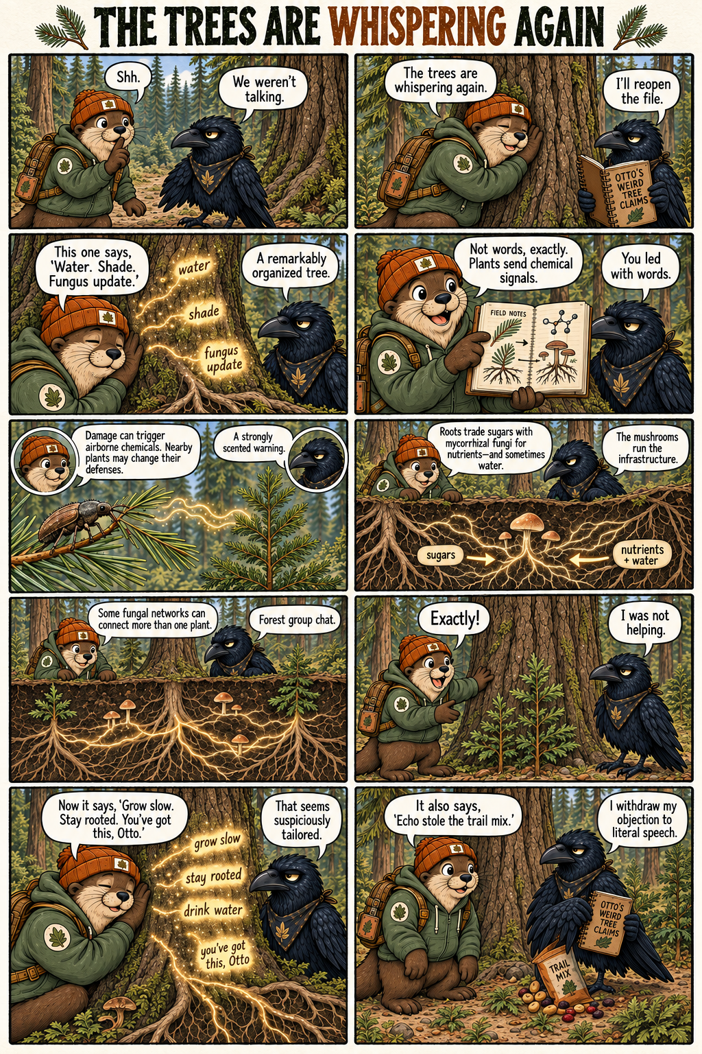The Trees Are Whispering Again