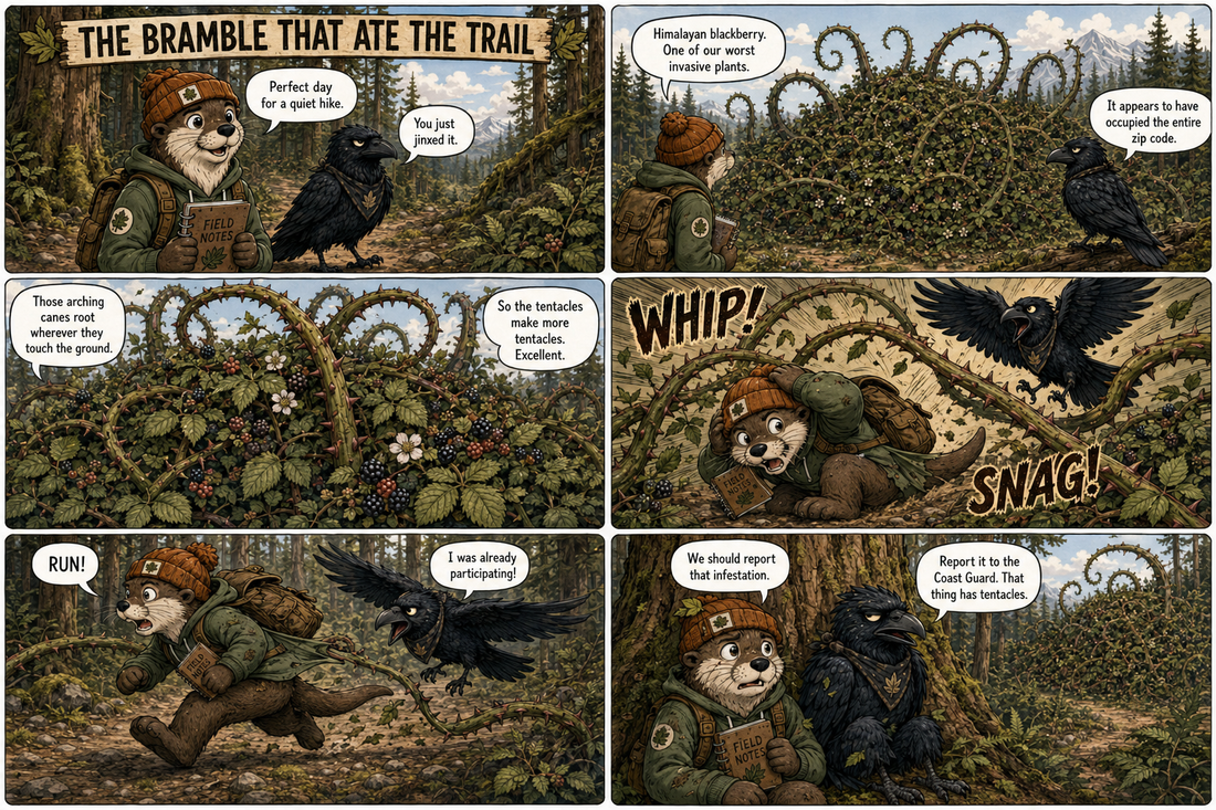 The Bramble That Ate the Trail