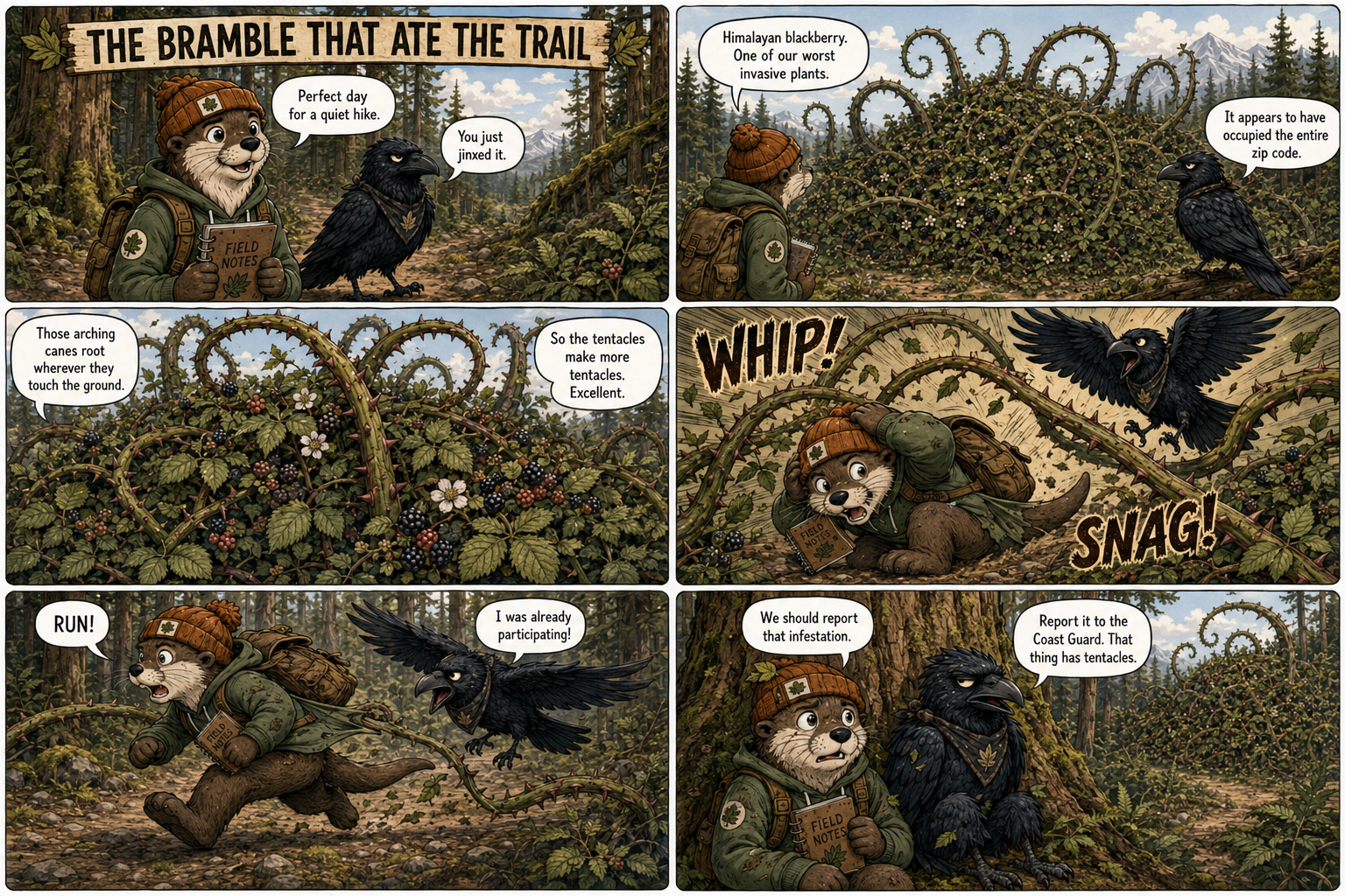 The Bramble That Ate the Trail