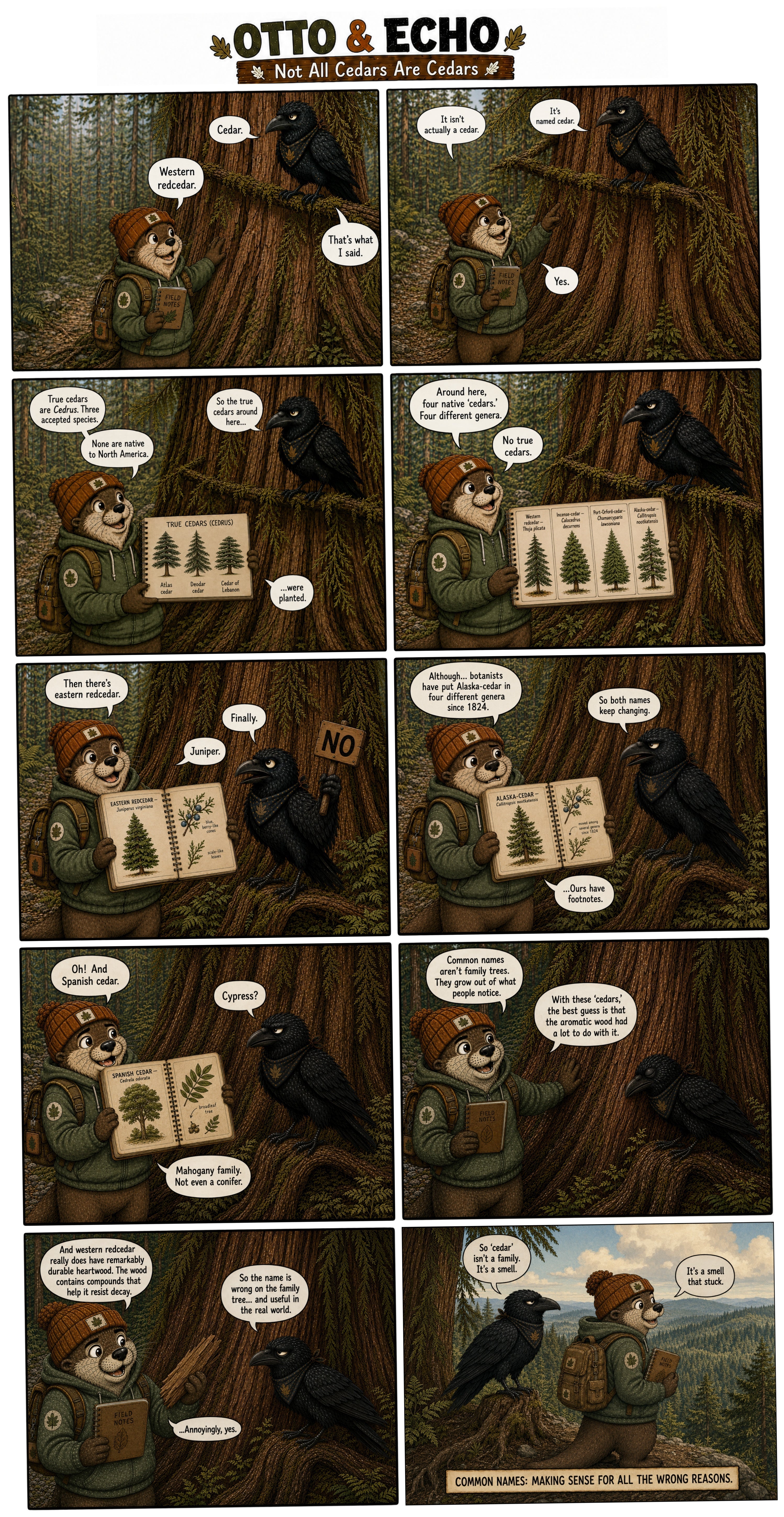 Not All Cedars are Cedars
