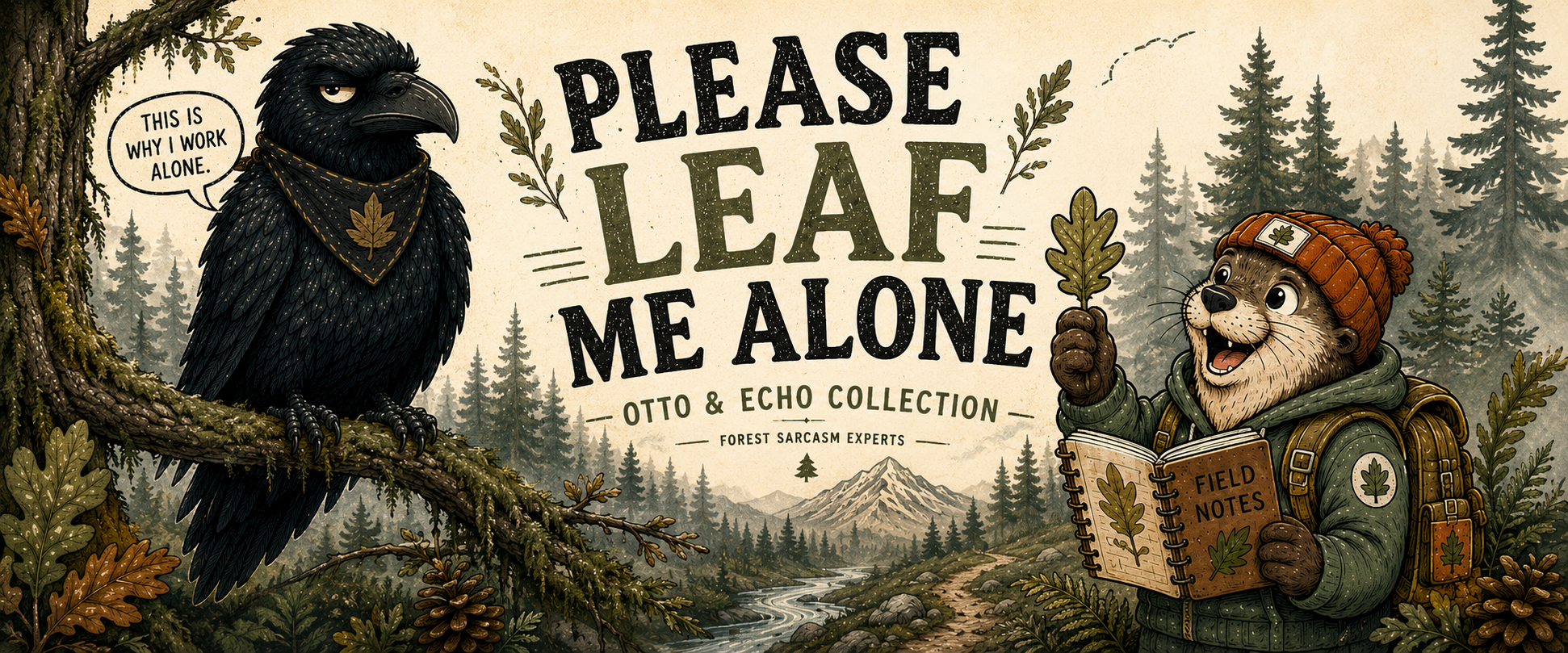 Please Leaf Me Alone Collection