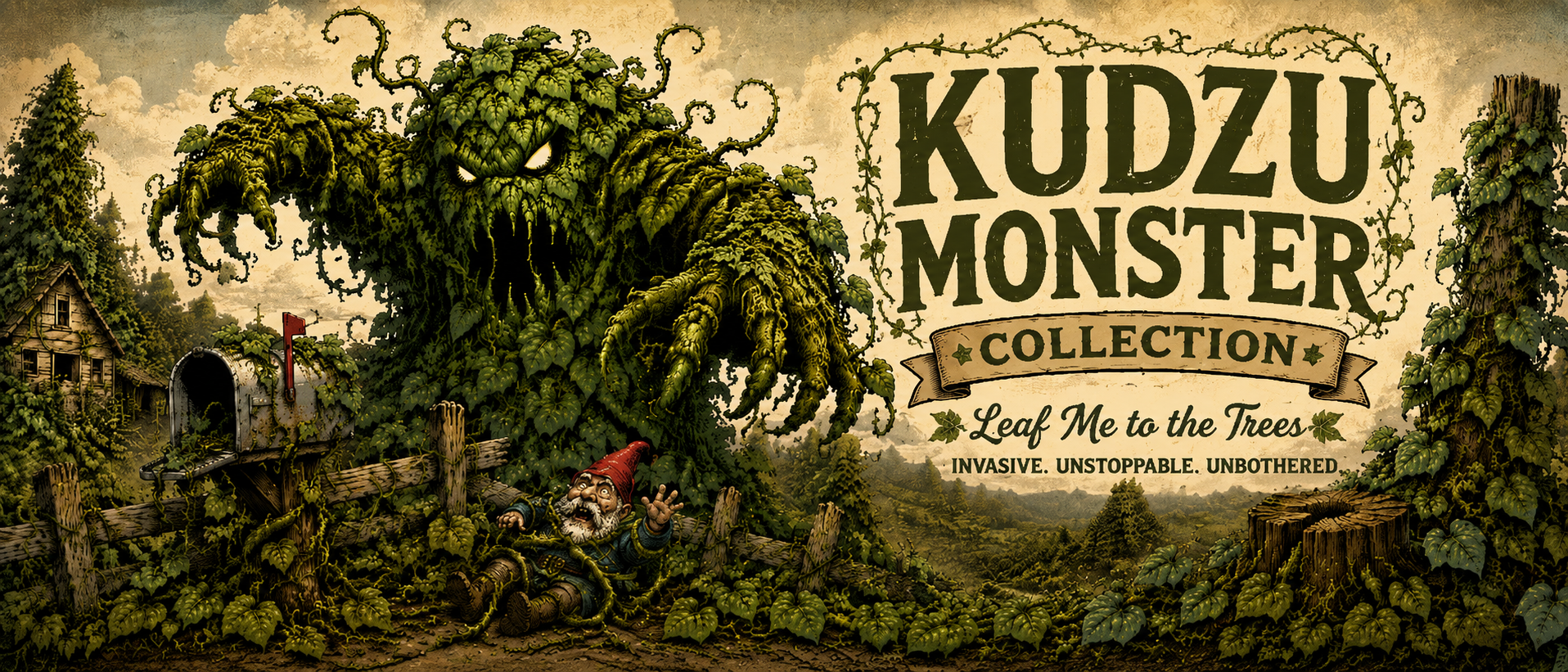 Kudzu Vine Monster Collection