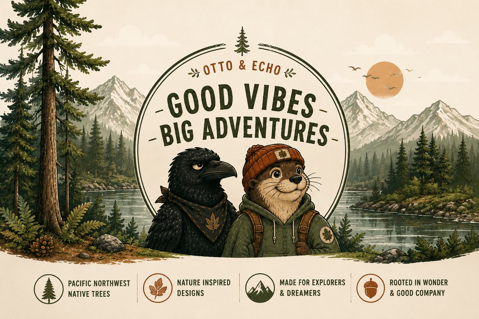 Otto and Echo Good Vibes Collection