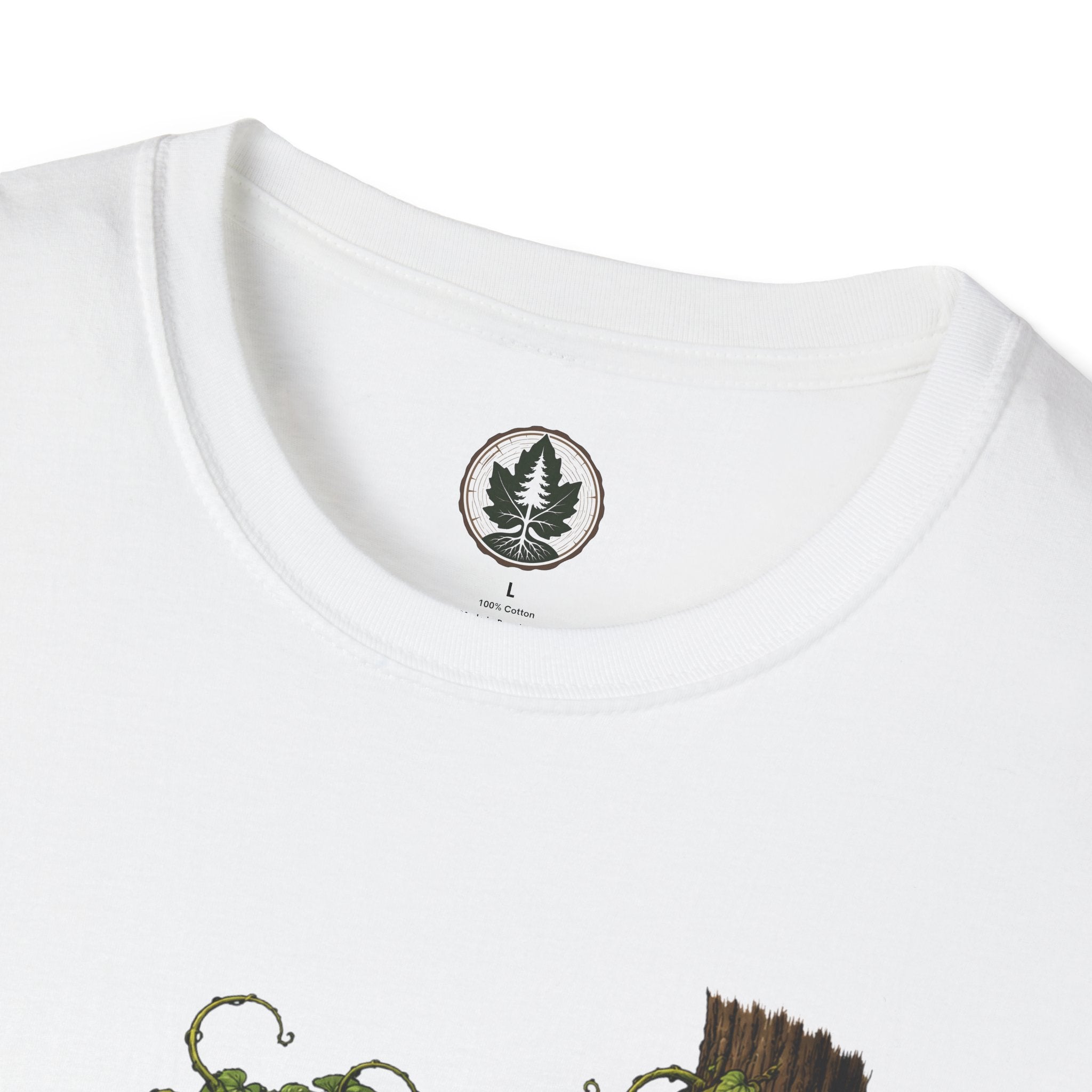 Kudzu Vine Monster with Garden Gnome Version 2 T‑Shirt