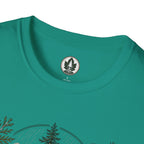 Pacific Northwest Trees, Mossy, Moody, Superior T‑Shirt
