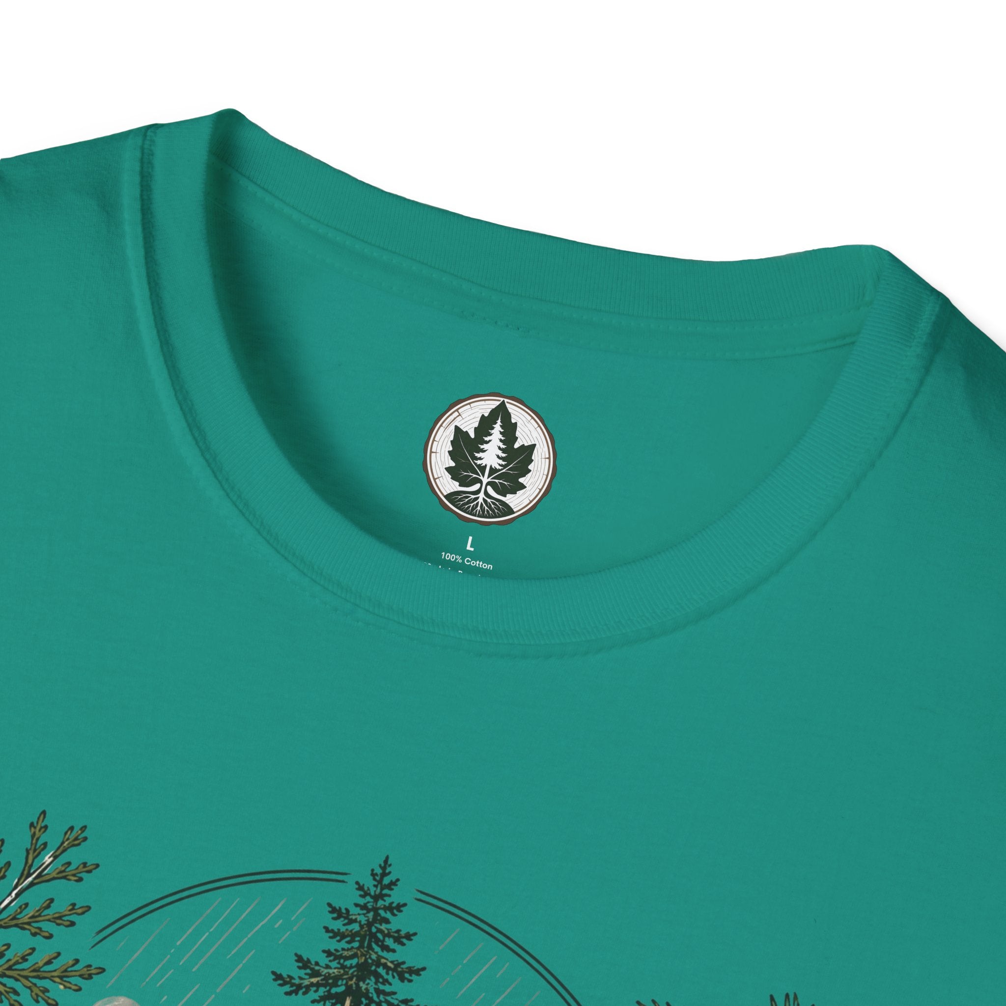 Pacific Northwest Trees, Mossy, Moody, Superior T‑Shirt