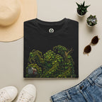 Kudzu Vine Monster with Garden Gnome Version 1 T‑Shirt