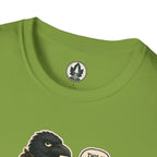 Please Leaf Me Alone (This is Why I Work Alone) Version 2 T‑Shirt