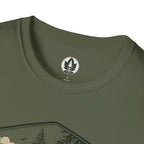 Pacific Northwest Trees, Tall, Damp, Superior T‑Shirt