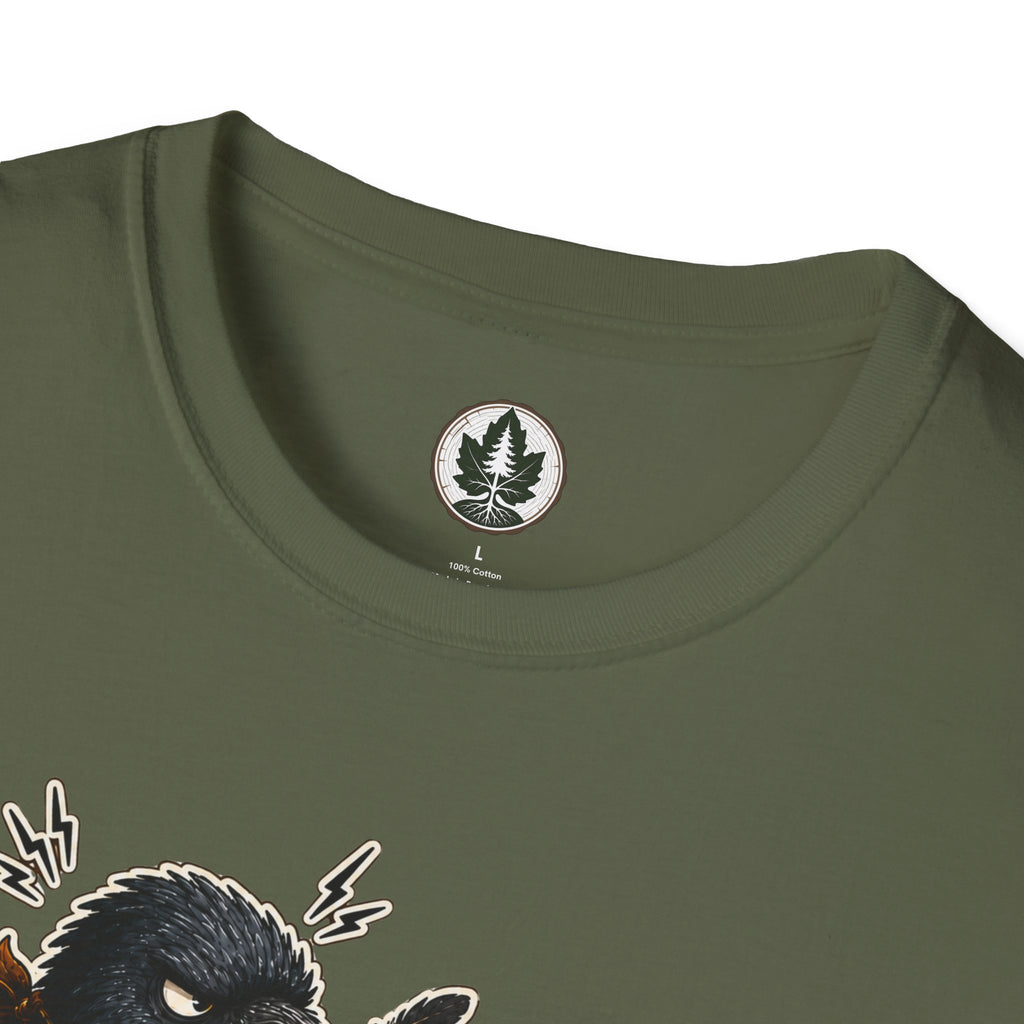 Echo Irritated that Otto is Referring to him as a Crow, No Text T‑Shirt