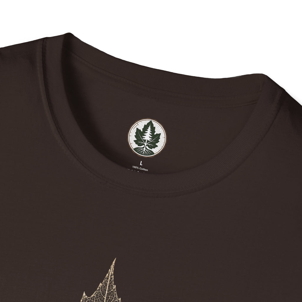 Skeleton Sugar Maple Leaf T‑Shirt
