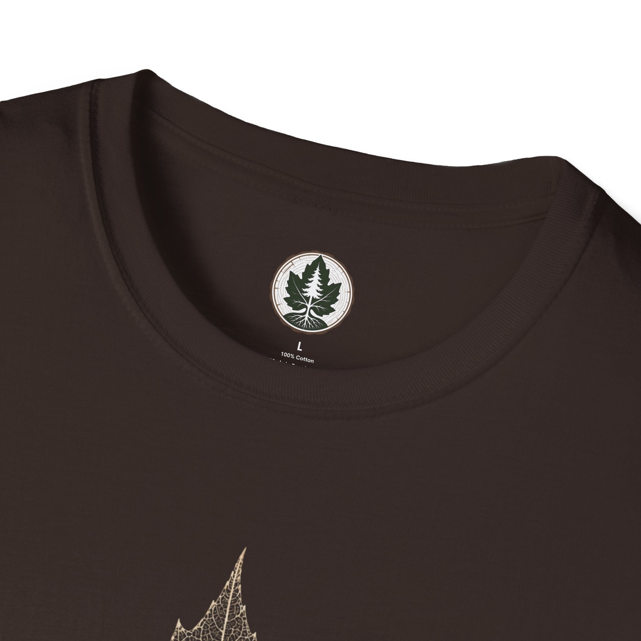 Skeleton Sugar Maple Leaf T‑Shirt