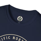Pacific Northwest Mountain T‑Shirt — “Wild by Nature” Tee