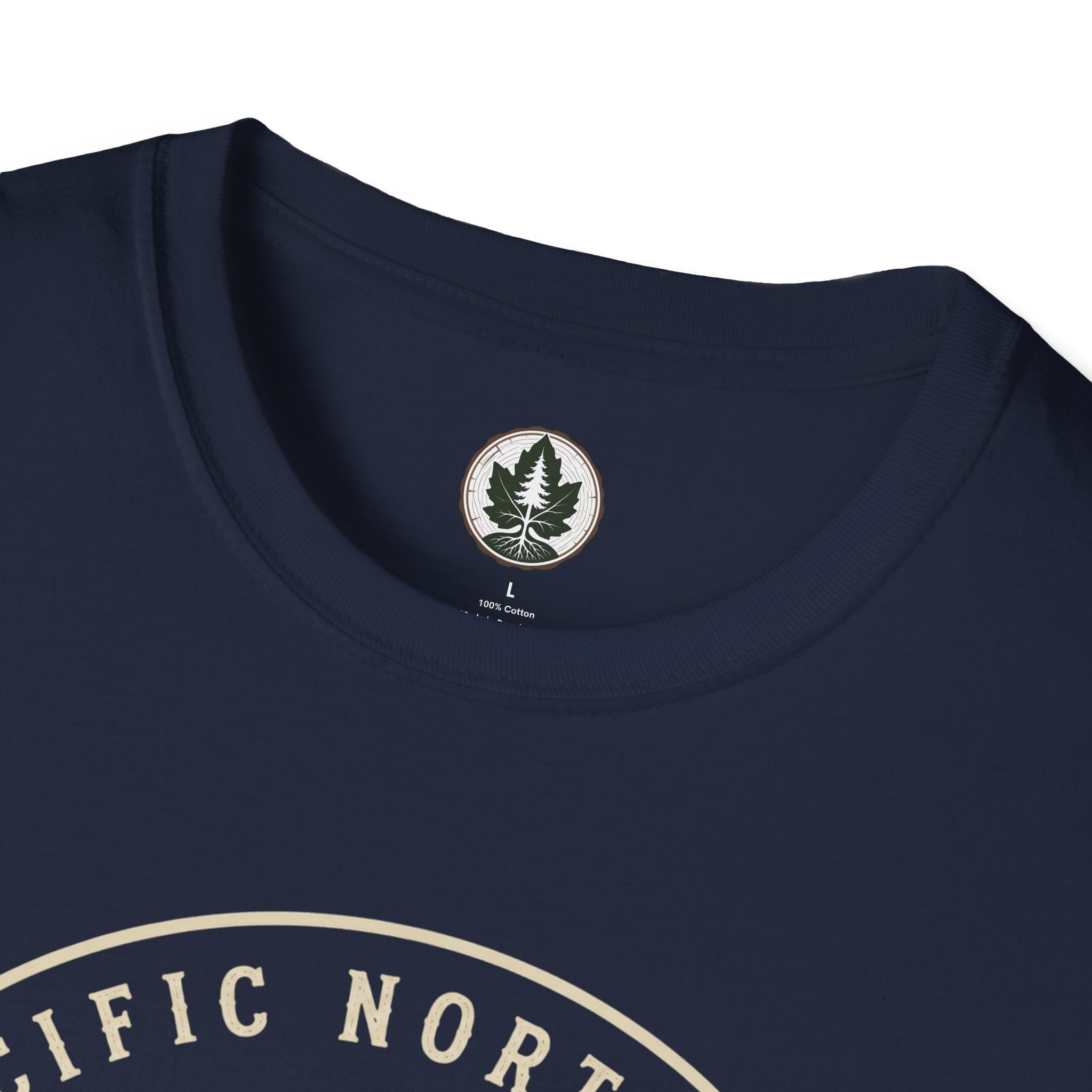 Pacific Northwest Mountain T‑Shirt — “Wild by Nature” Tee