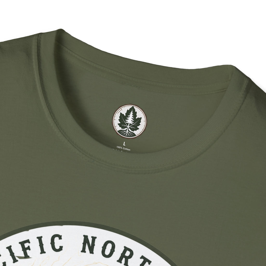 Pacific Northwest Tree T‑Shirt - "Rooted - Resilient - Real"