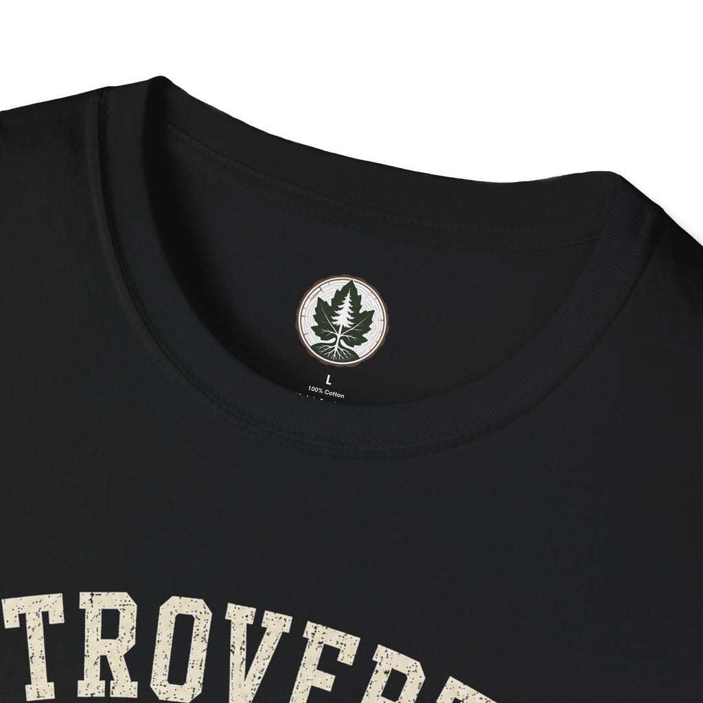 Introverted But Will Talk for 45 Minutes about Bark T‑Shirt