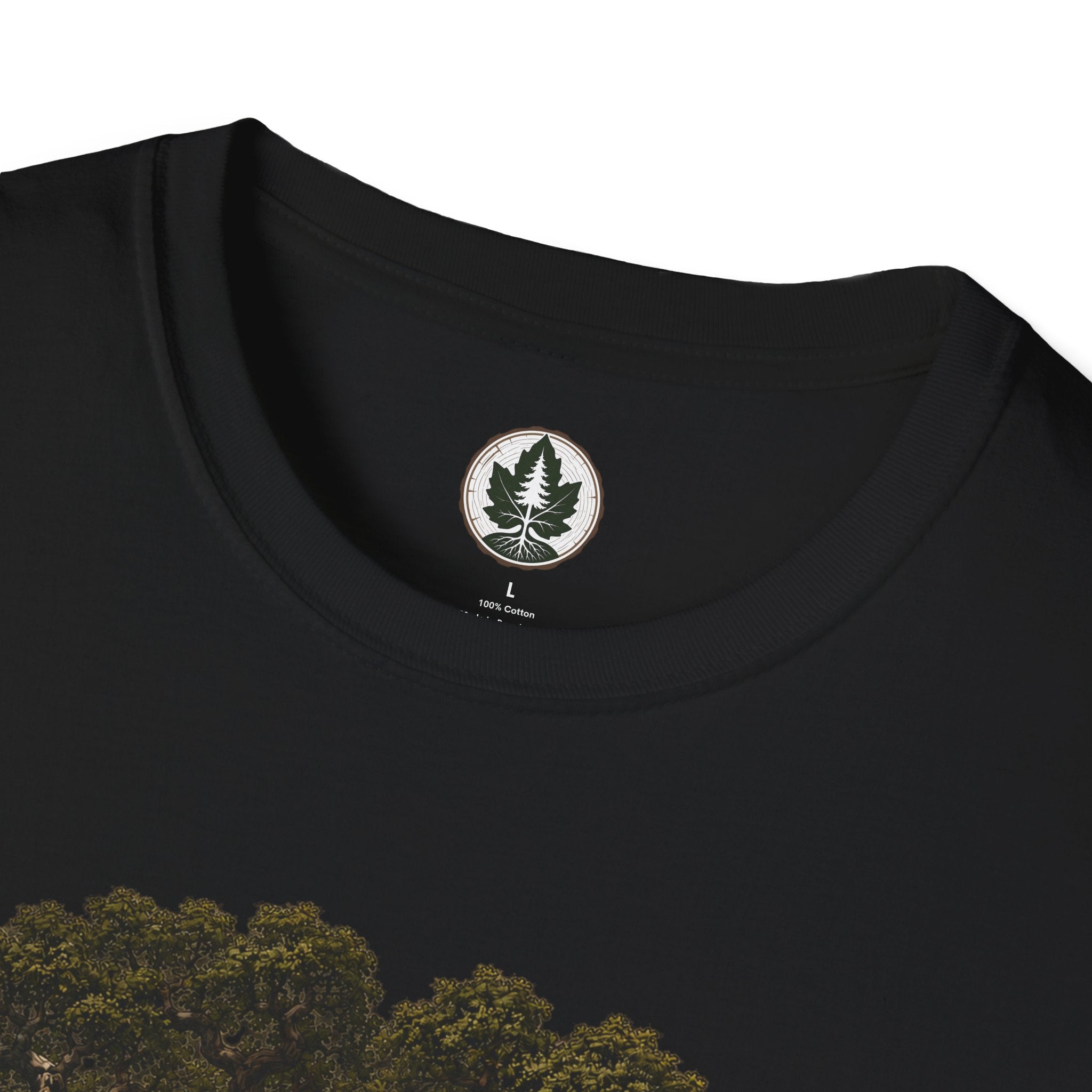 Looking up at Giant Tree Version Two T‑Shirt