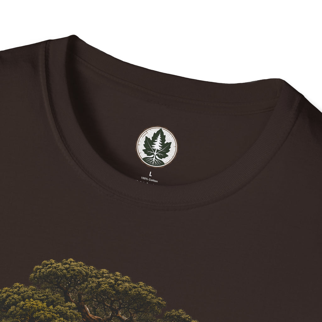 Looking up at Giant Tree Version Five T‑Shirt