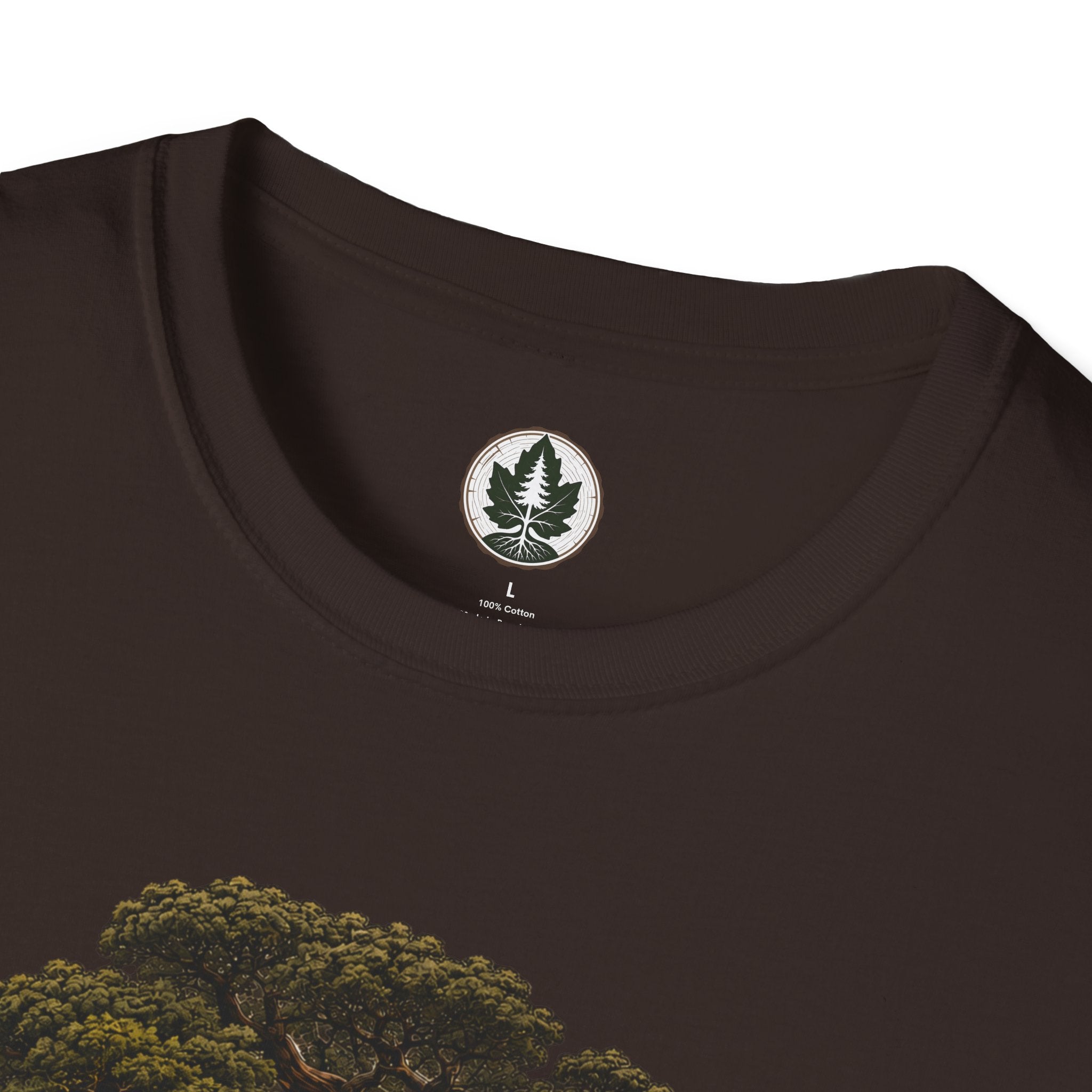 Looking up at Giant Tree Version Five T‑Shirt