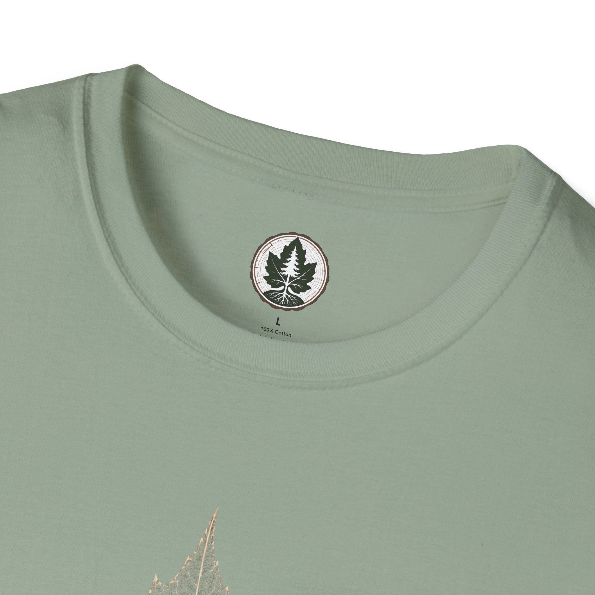Skeleton Sugar Maple Leaf T‑Shirt