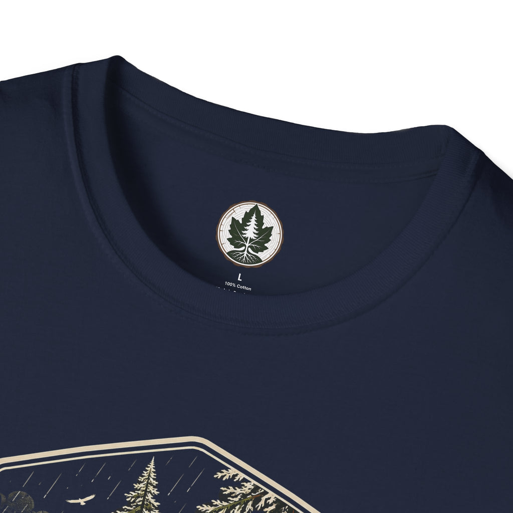 Pacific Northwest Trees, Tall, Damp, Superior T‑Shirt