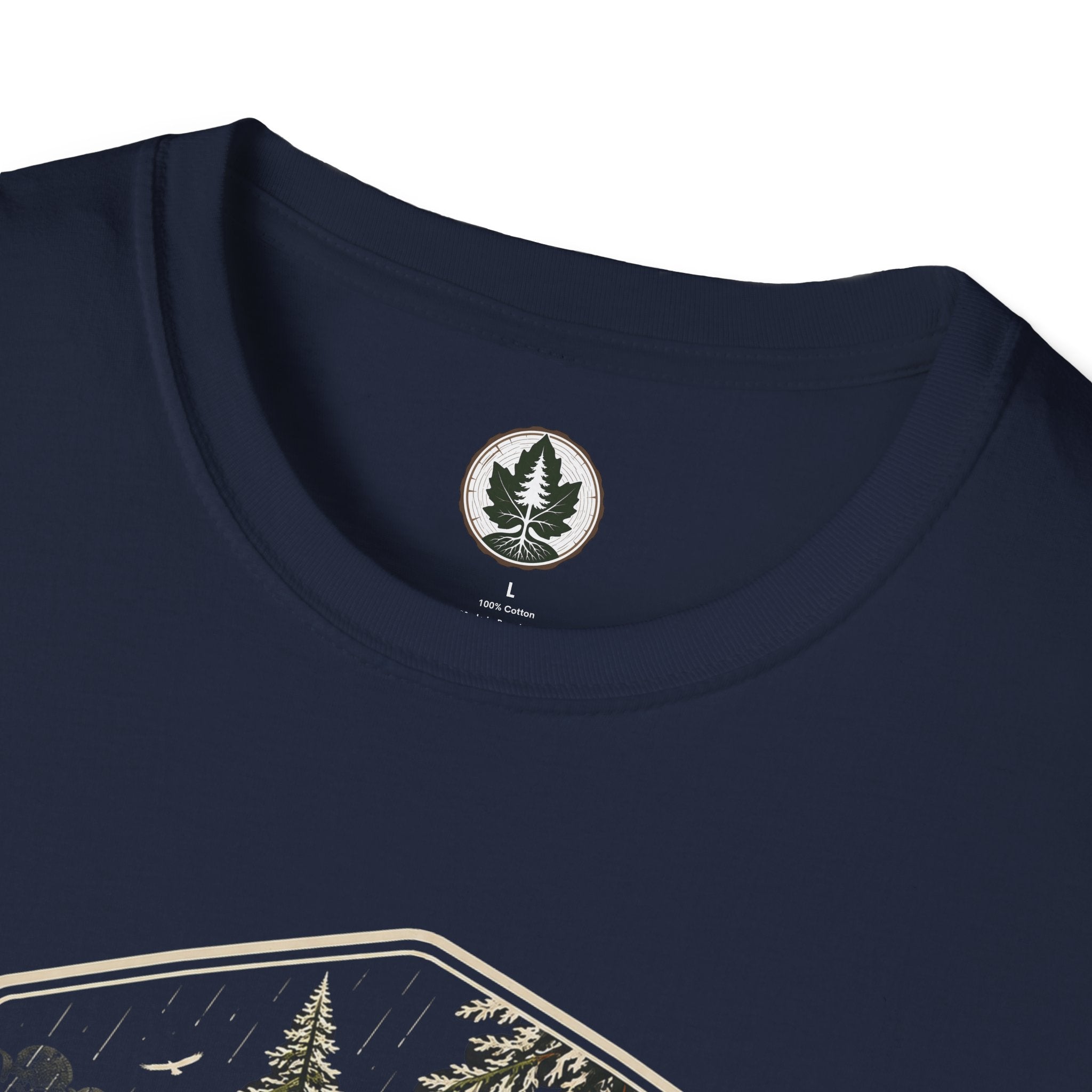 Pacific Northwest Trees, Tall, Damp, Superior T‑Shirt