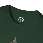 Skeleton Sugar Maple Leaf T‑Shirt