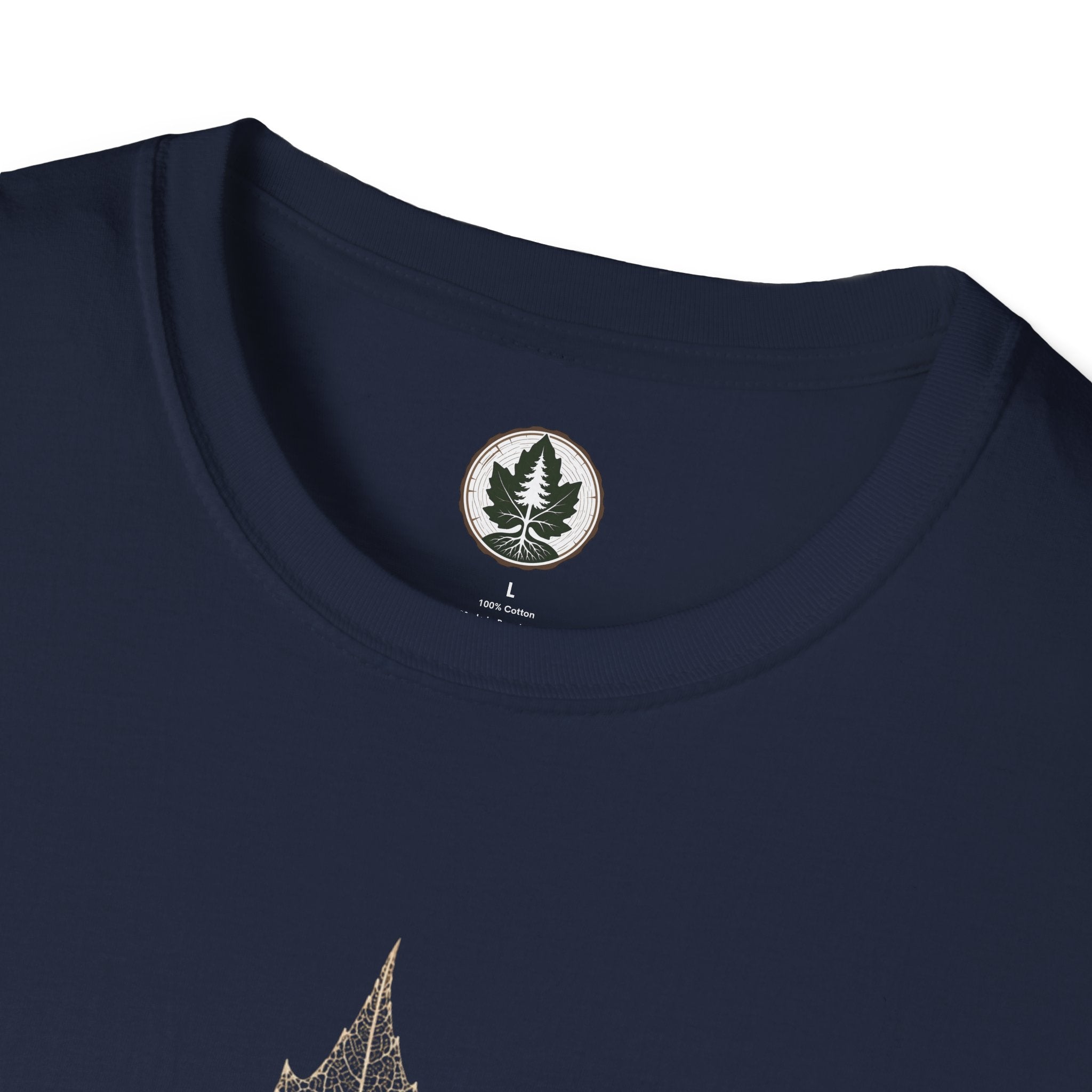 Skeleton Sugar Maple Leaf T‑Shirt