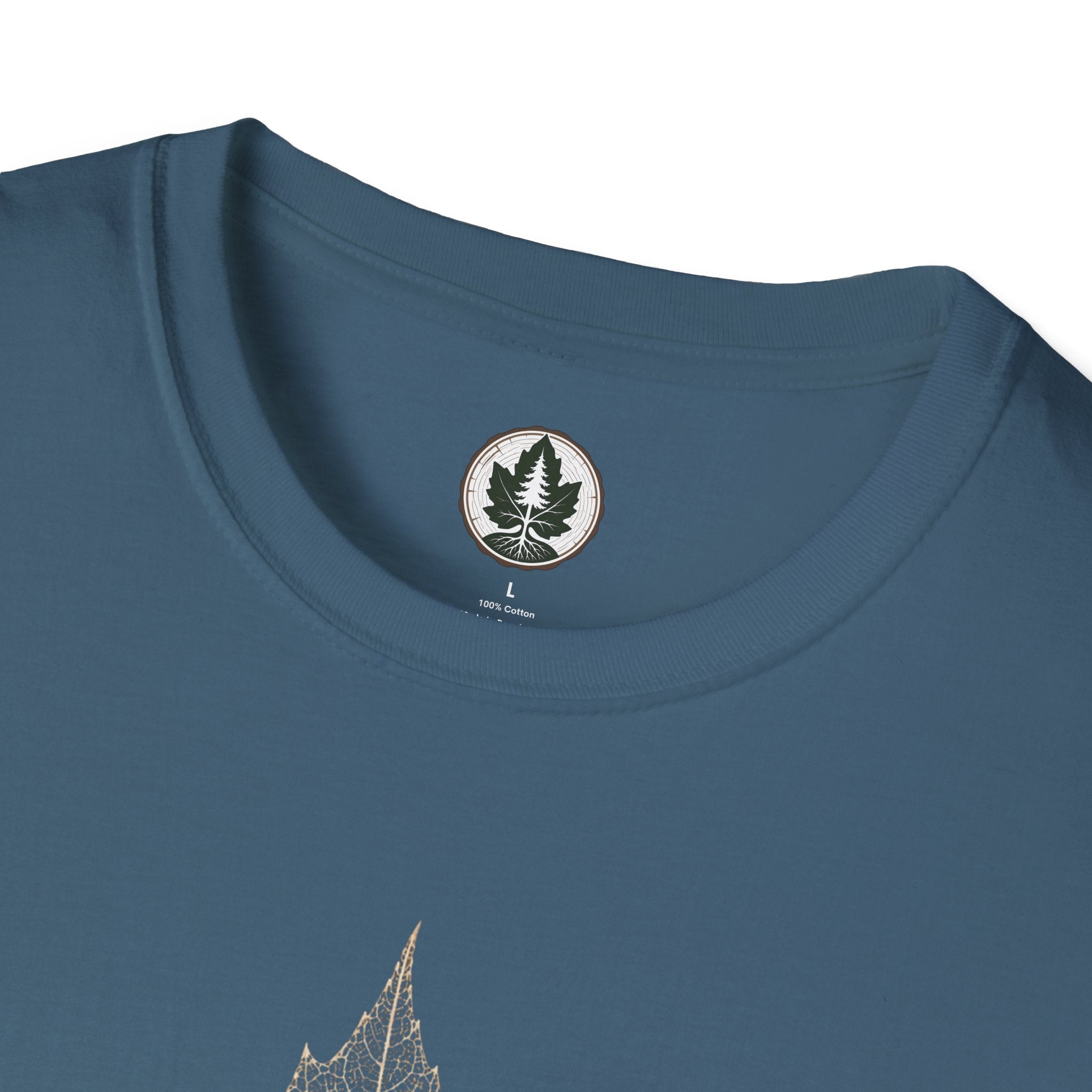 Skeleton Sugar Maple Leaf T‑Shirt