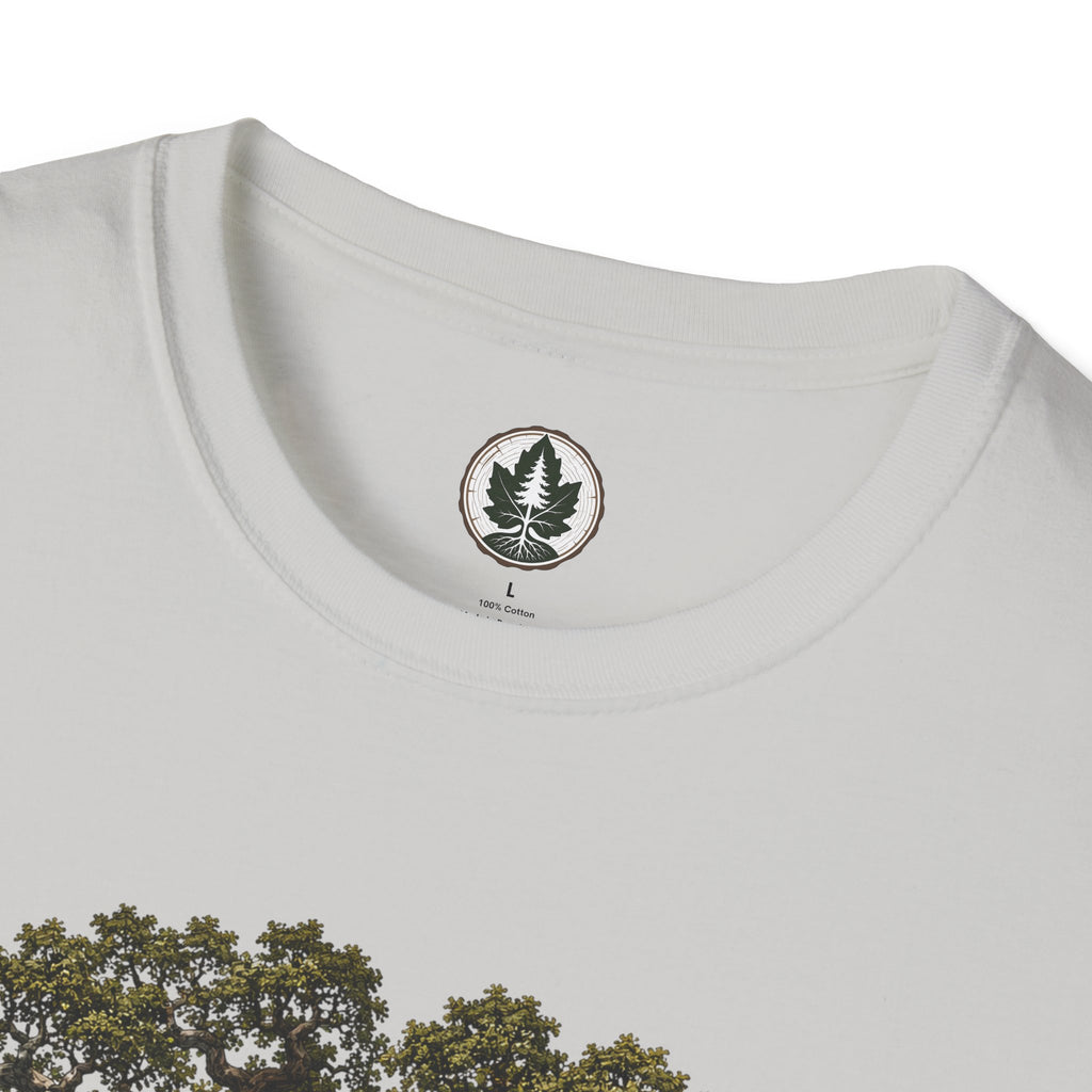 Looking up at Giant Tree Version Two T‑Shirt