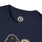 Please Leaf Me Alone (This is Why I Work Alone) Version 2 T‑Shirt