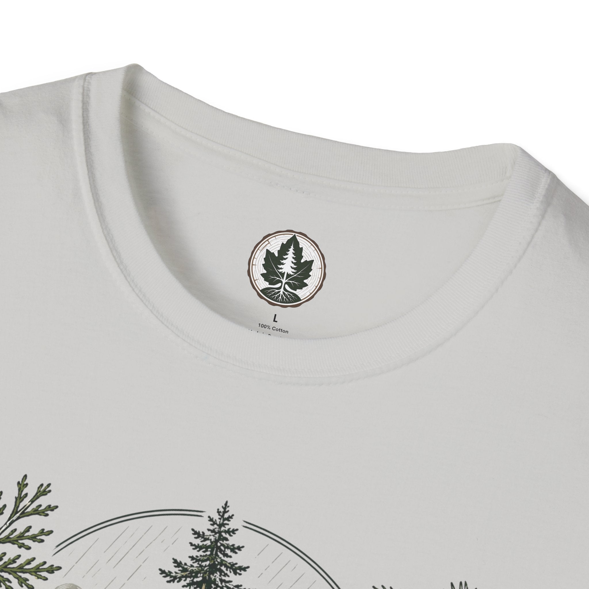 Pacific Northwest Trees, Mossy, Moody, Superior T‑Shirt