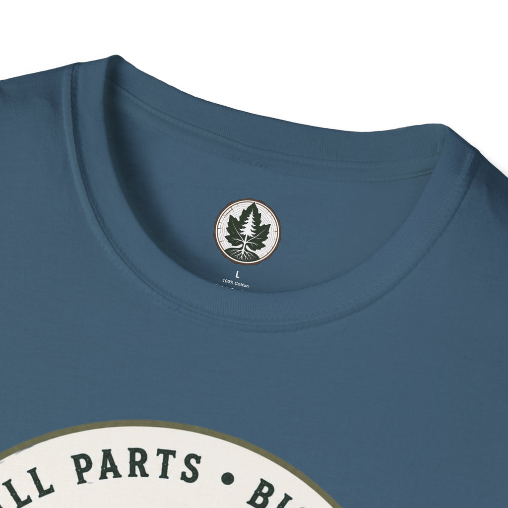 Pacific Northwest Tree T‑Shirt — “Small Parts - Big Forest” Tee