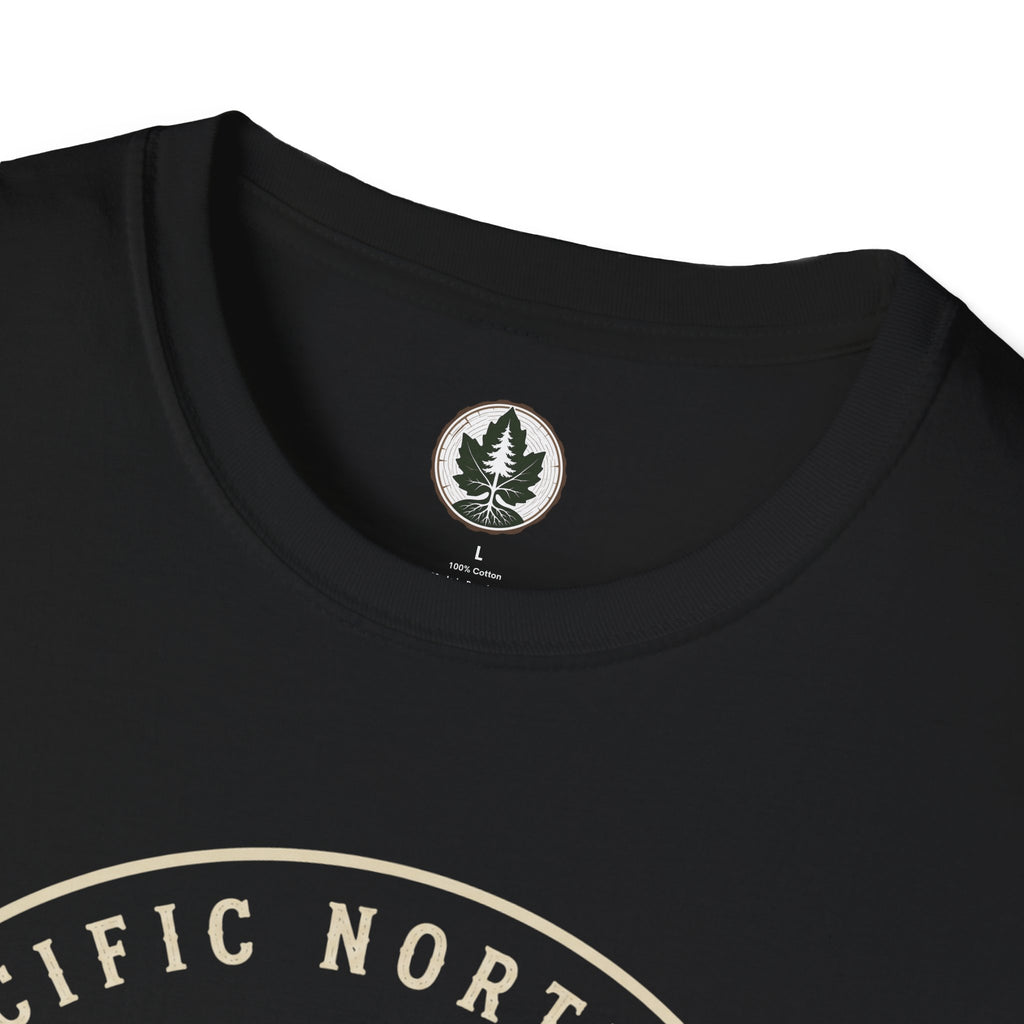 Pacific Northwest Mountain T‑Shirt — “Wild by Nature” Tee