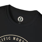 Pacific Northwest Mountain T‑Shirt — “Wild by Nature” Tee