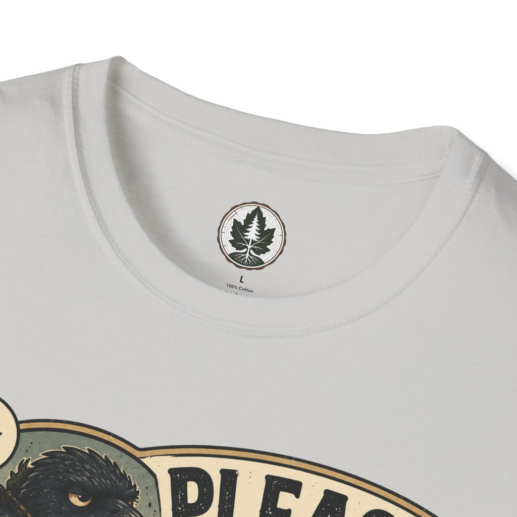 Please Leaf Me Alone (This is Why I Work Alone) Version 5 T‑Shirt