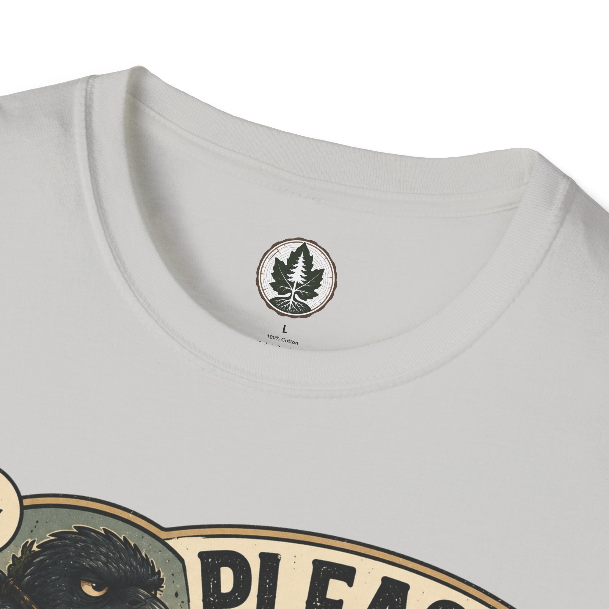 Please Leaf Me Alone (This is Why I Work Alone) Version 5 T‑Shirt