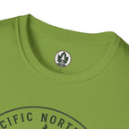 Pacific Northwest Tree T‑Shirt — “Rooted Here” Tee