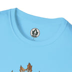 Skeleton Red Oak Leaf T‑Shirt