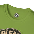 Please Leaf Me Alone (This is Why I Work Alone) Version 3 T‑Shirt
