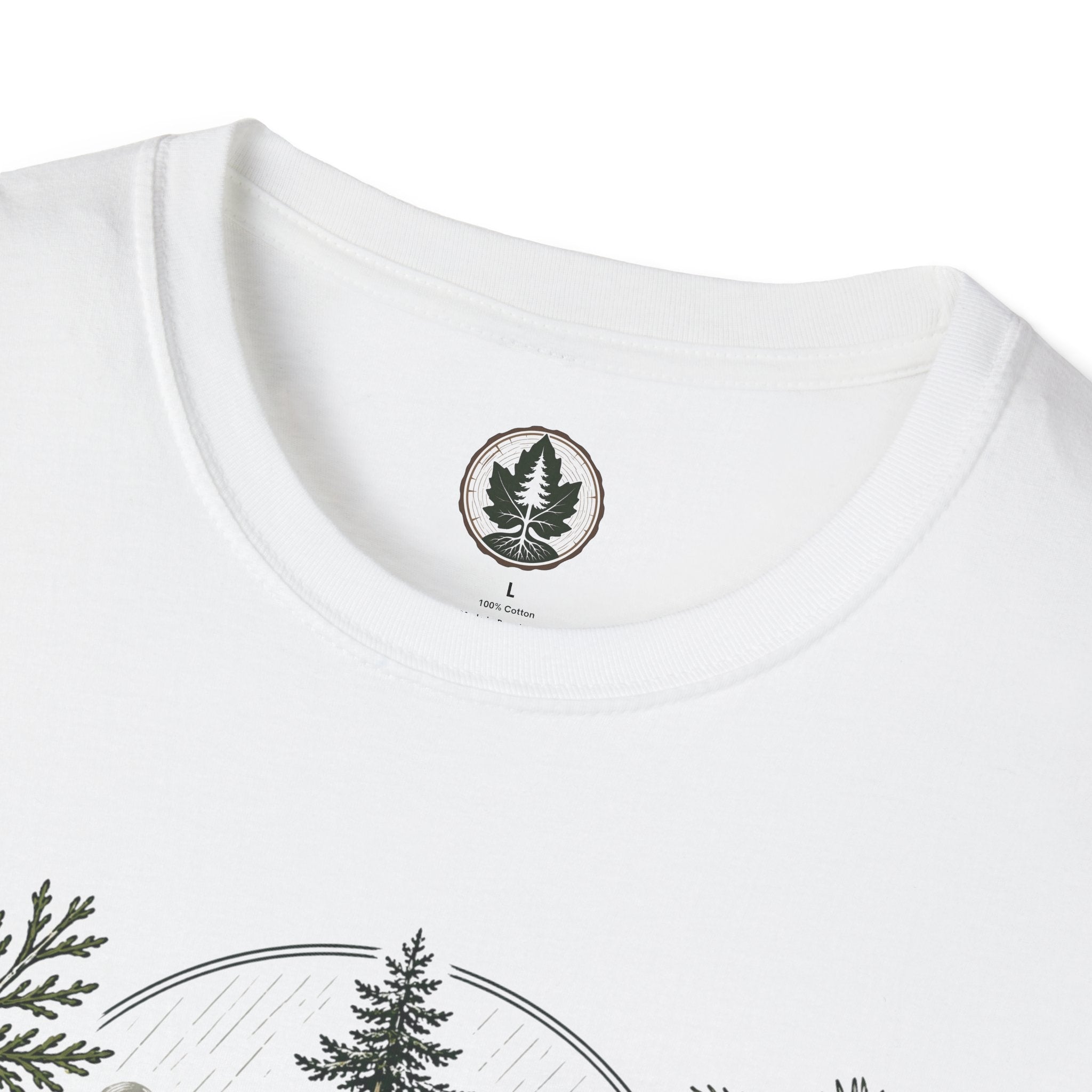 Pacific Northwest Trees, Mossy, Moody, Superior T‑Shirt