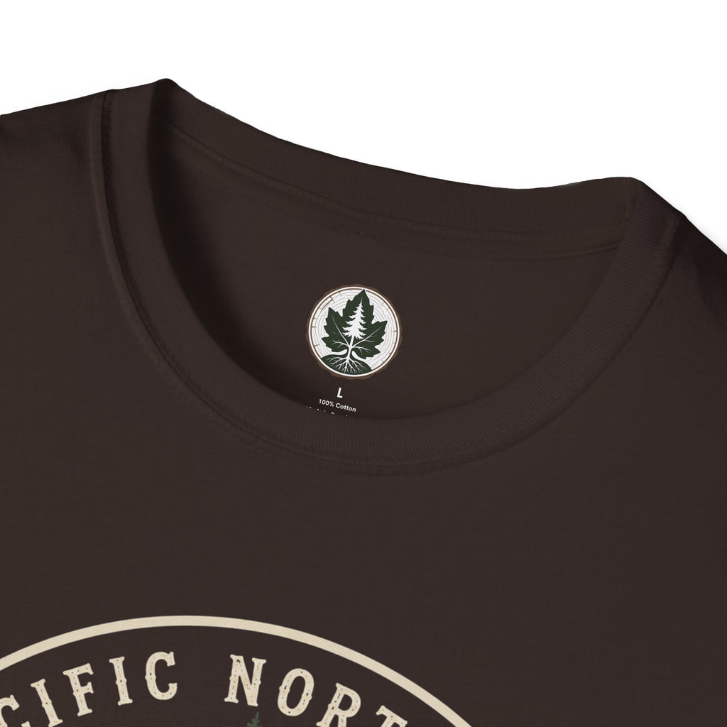 Pacific Northwest Tree T‑Shirt — “Rooted Here” Tee