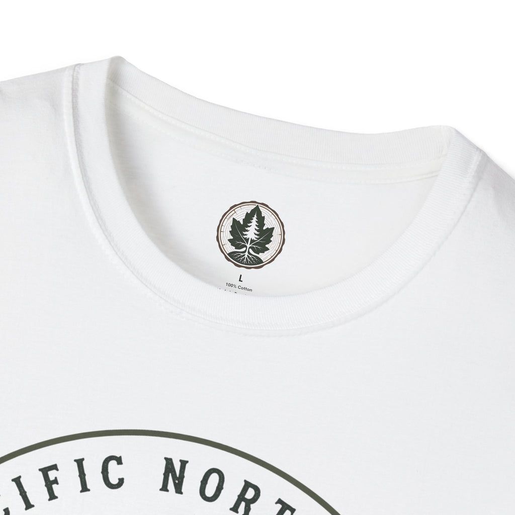 Pacific Northwest Mountain T‑Shirt — “Wild by Nature” Tee