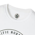 Pacific Northwest Mountain T‑Shirt — “Wild by Nature” Tee