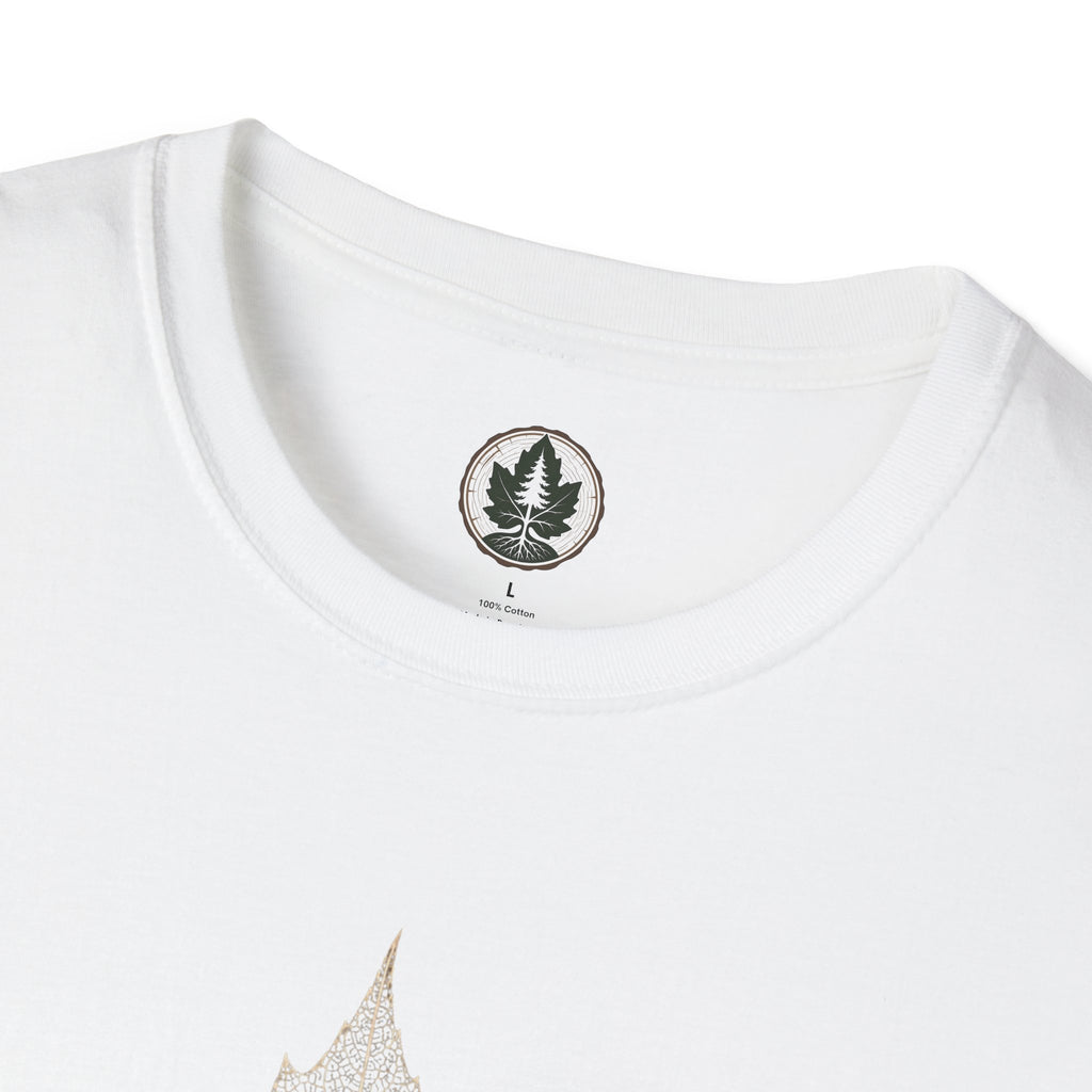 Skeleton Sugar Maple Leaf T‑Shirt