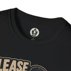 Please Leaf Me Alone (This is Why I Work Alone) Version 4 T‑Shirt