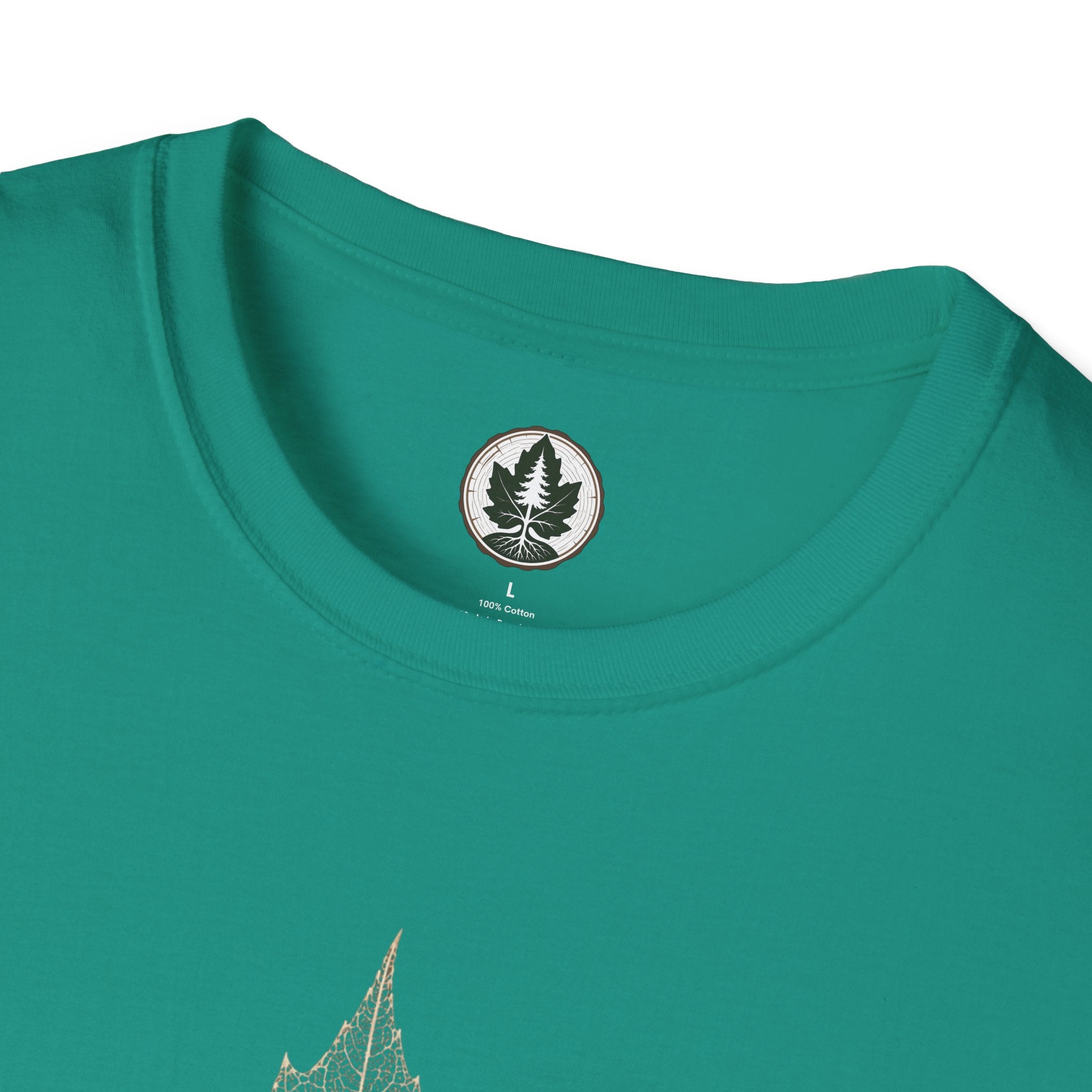 Skeleton Sugar Maple Leaf T‑Shirt