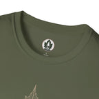 Skeleton Sugar Maple Leaf T‑Shirt
